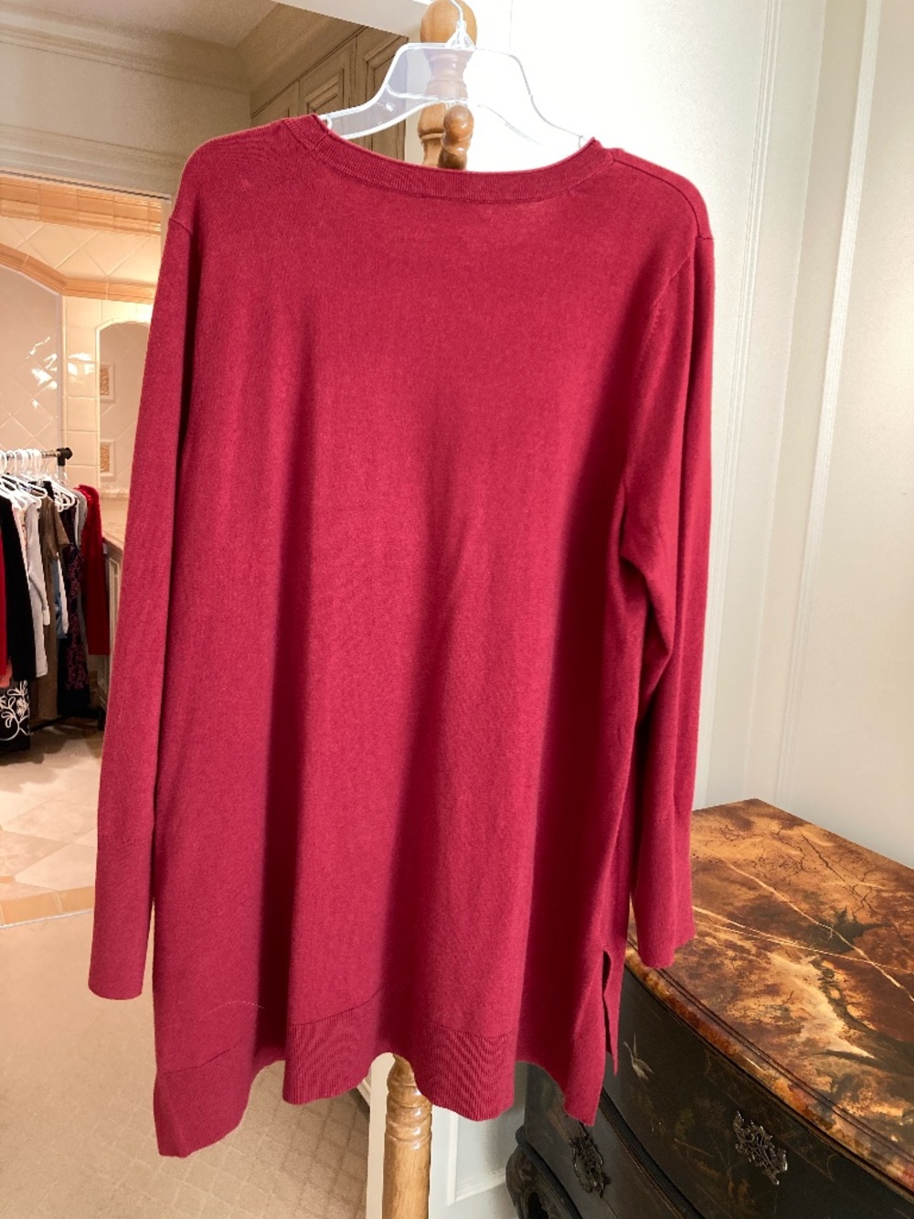 J.Jill Effortless Crew-Neck Sweater Tunic